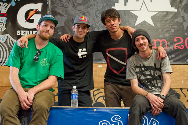 Ryan Sheckler, Cairo Foster, and etnies at SPoT